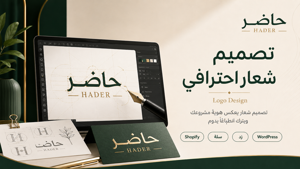 تصميم شعار احترافي