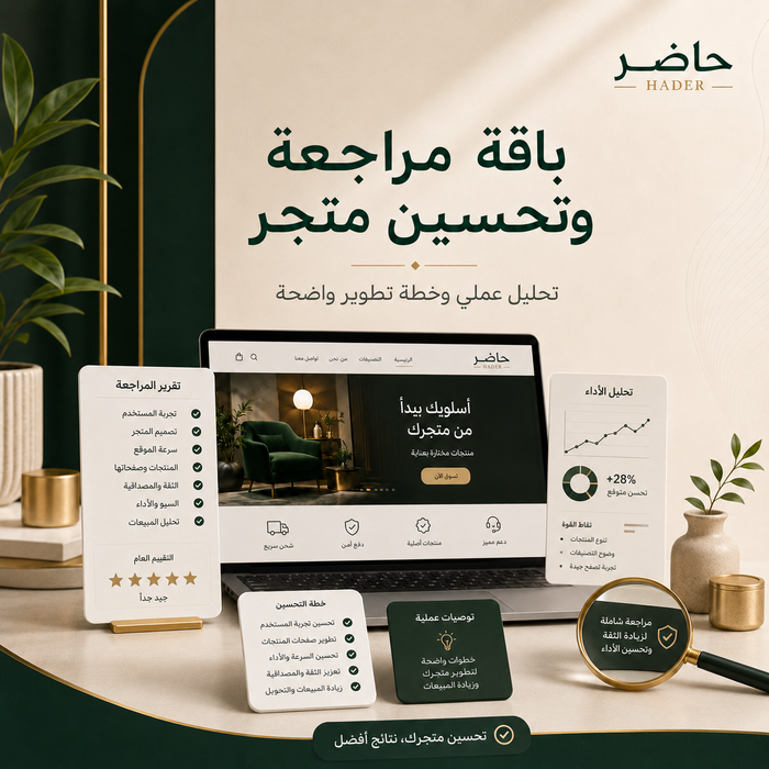 E-commerce Store Review & Optimization Package